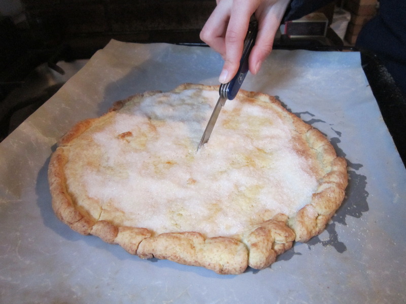 photo tarte de Pérouge